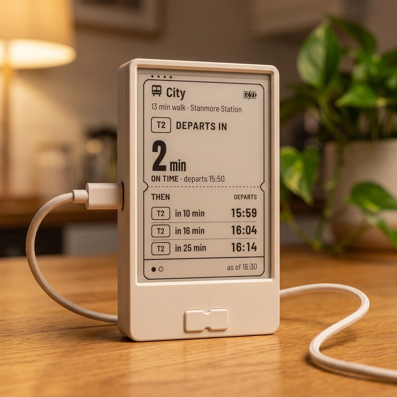 Get on board display charging over USB-C
